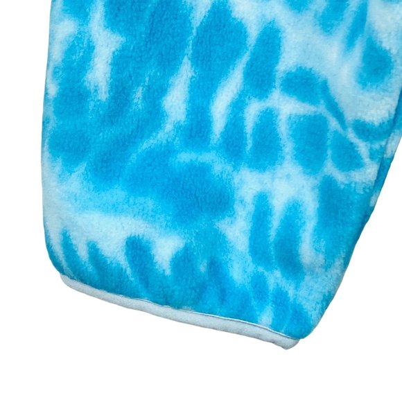 Lands End Fleece Tie Dye Pullover - XL - Like New - Picture 4 of 8